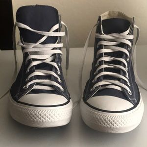 Dark Blue Converse